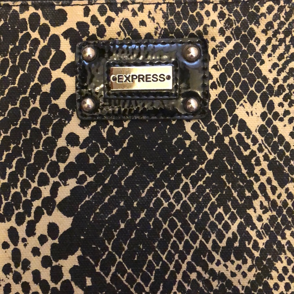 Express Snakeskin Pattern Wristlet - image 3